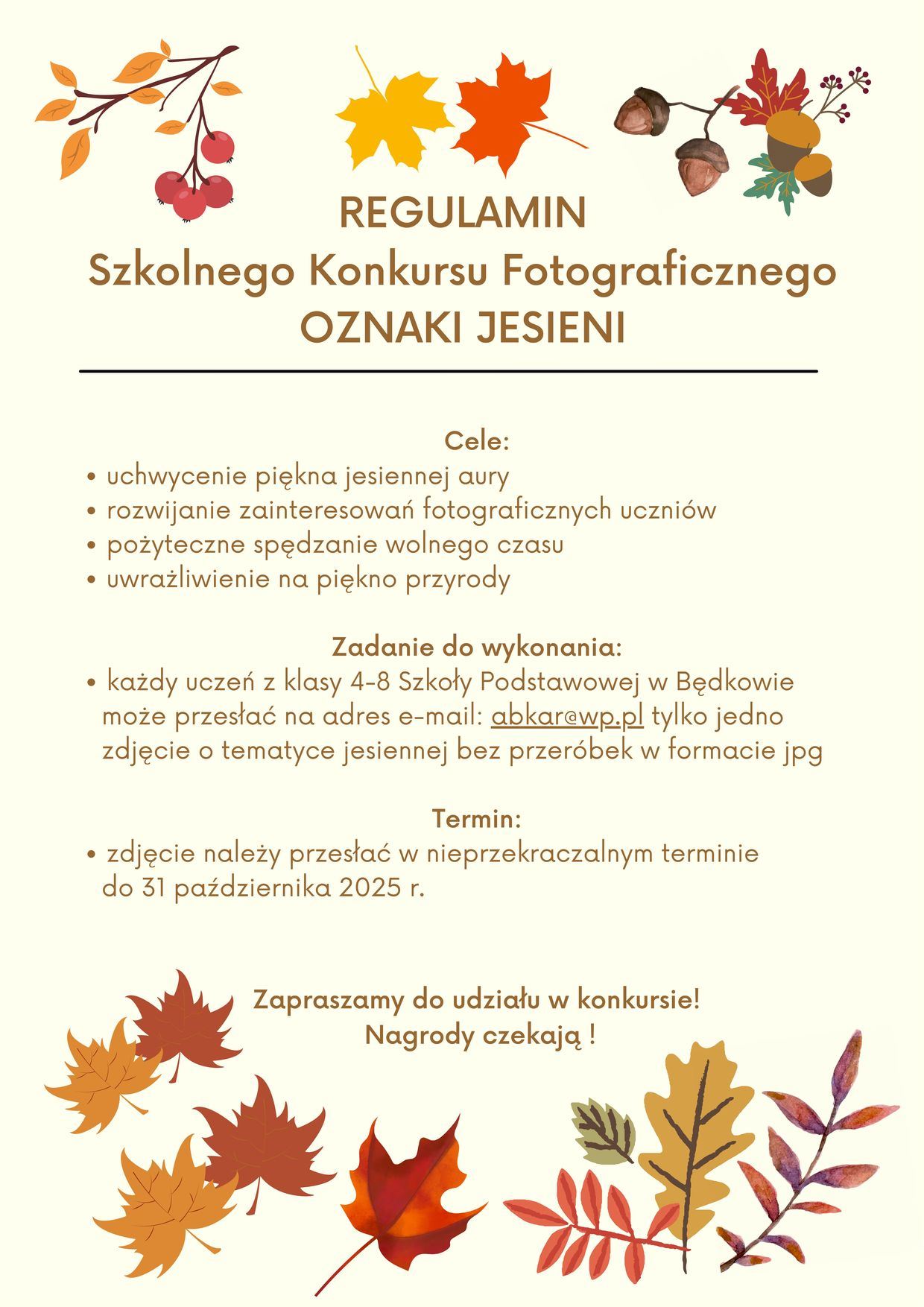 Szkolny Konkurs Fotograficzny 