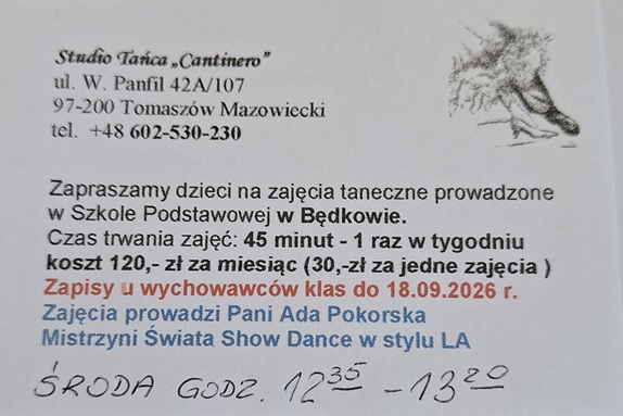 tańce