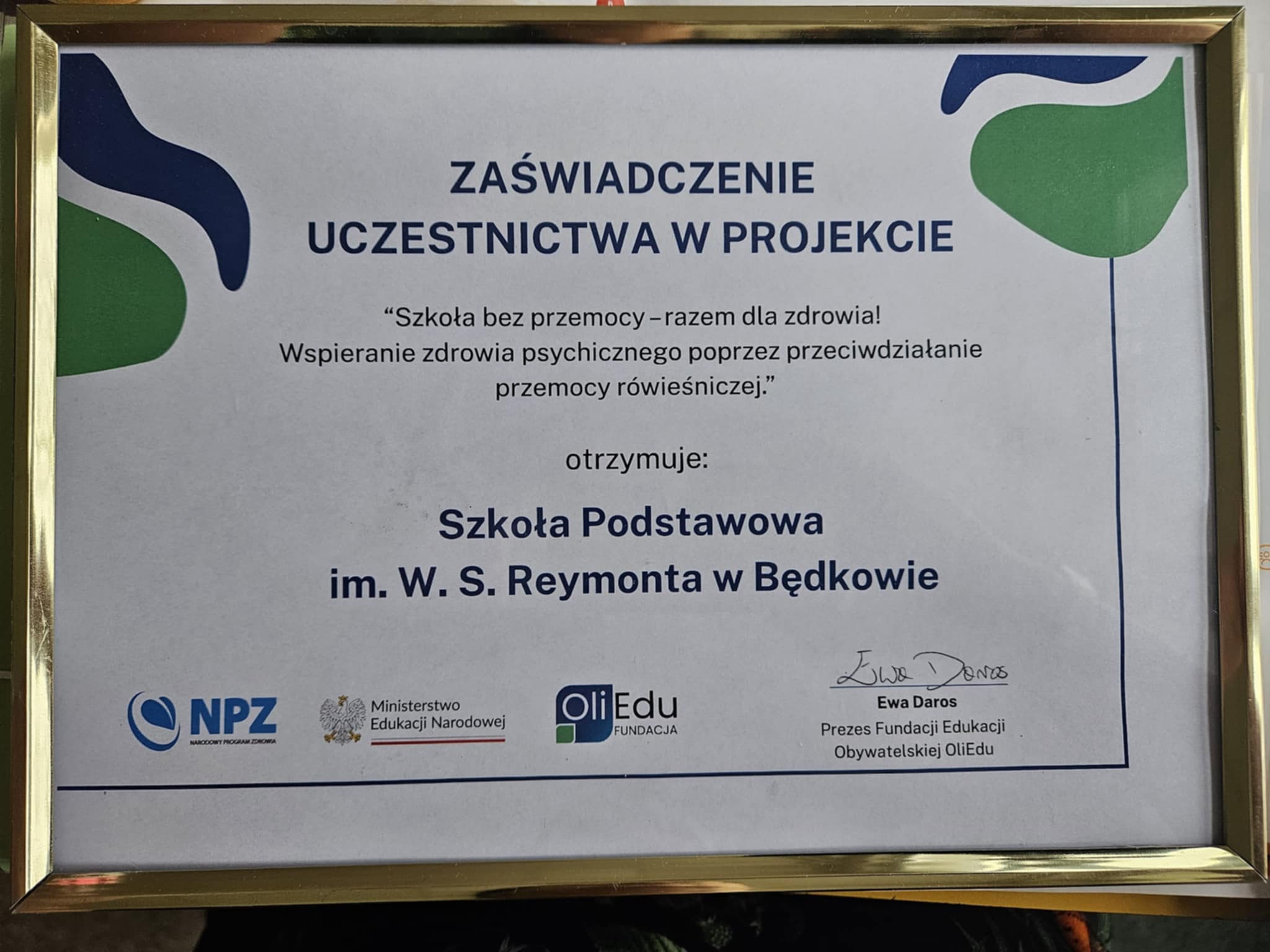 Szkoła bez przemocy