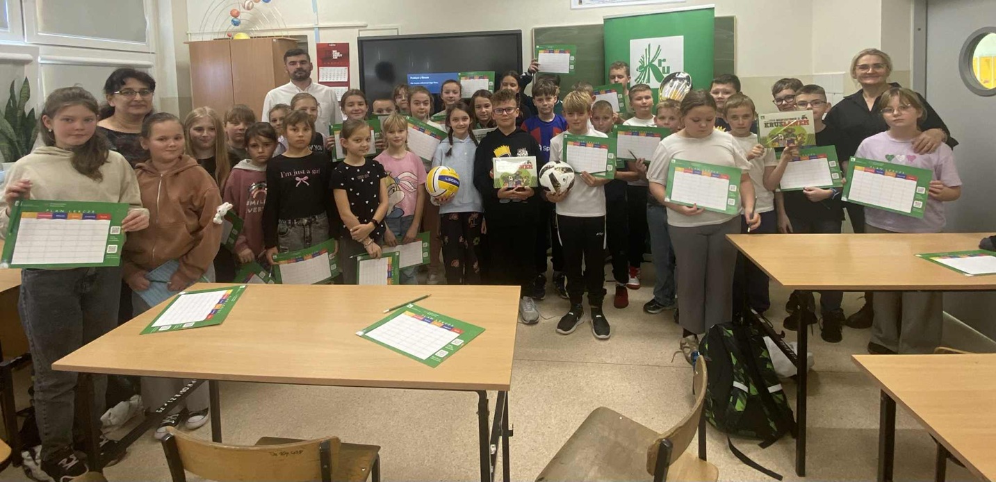 Pogadanka „Bezpiecznie na wsi” dla uczniów klas czwartych.