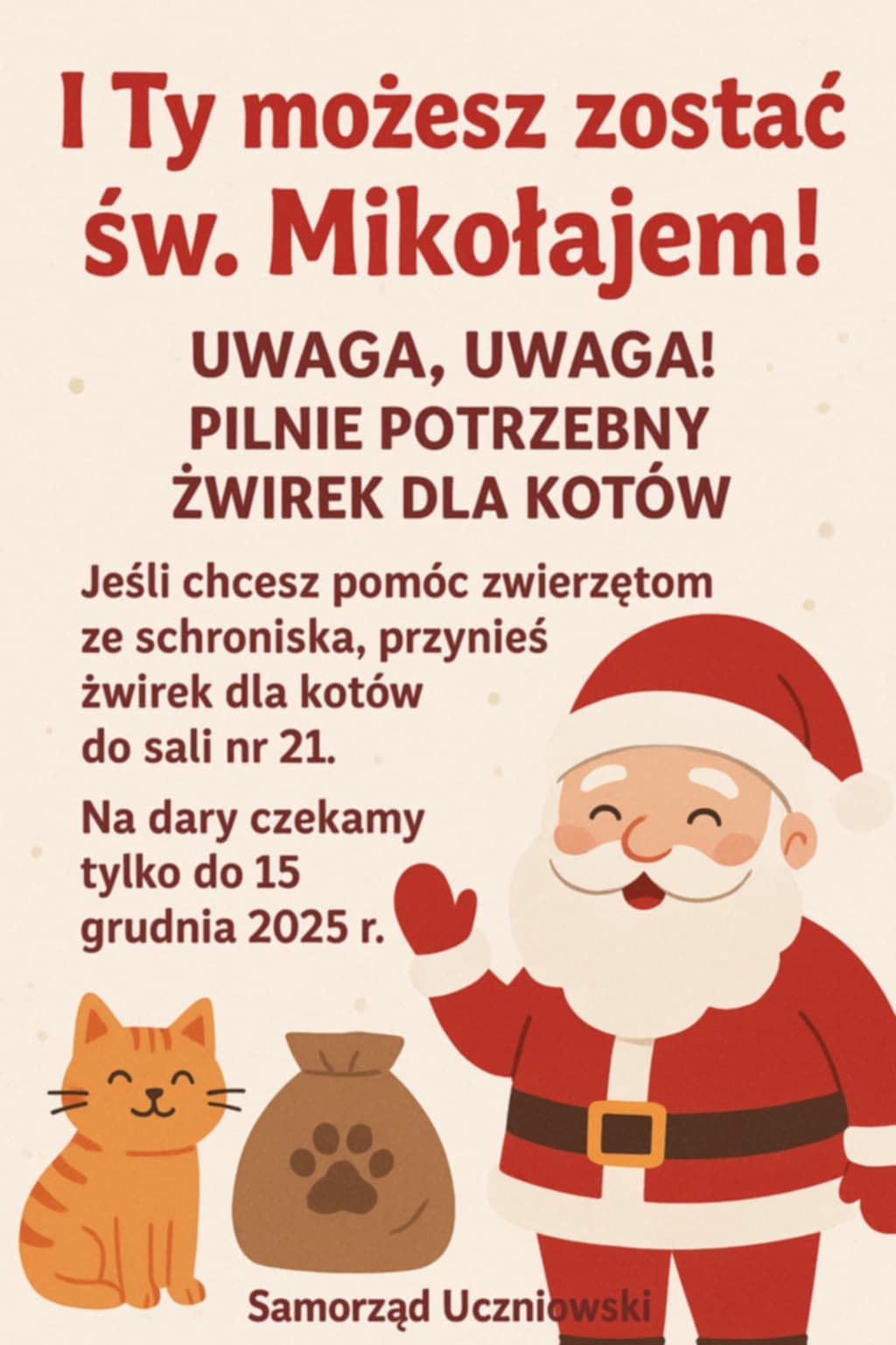 I Ty możesz zostać świętym Mikołajem!