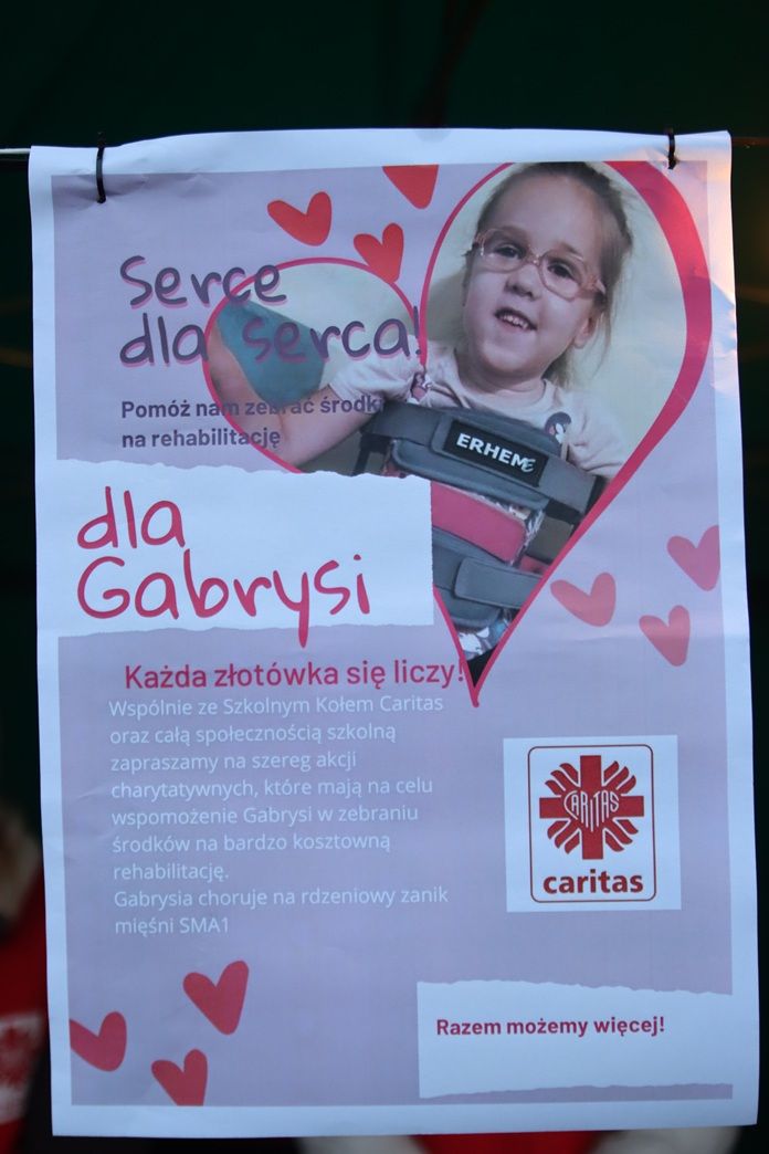 Serce dla serca -Gminny Jarmark Bożonarodzeniowy i zwieńczenie akcji dla Gabrysi.